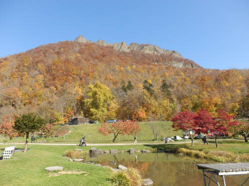 秋の八剣山